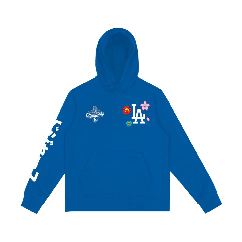 NWT Fanatics x Takashi Murakami x Los Angeles Dodgers W.S. Hoodie - BLUE 🇯🇵🧢⚾️🏟️